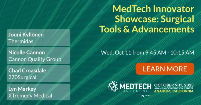 Thermidas taking the stage at MedTechCon